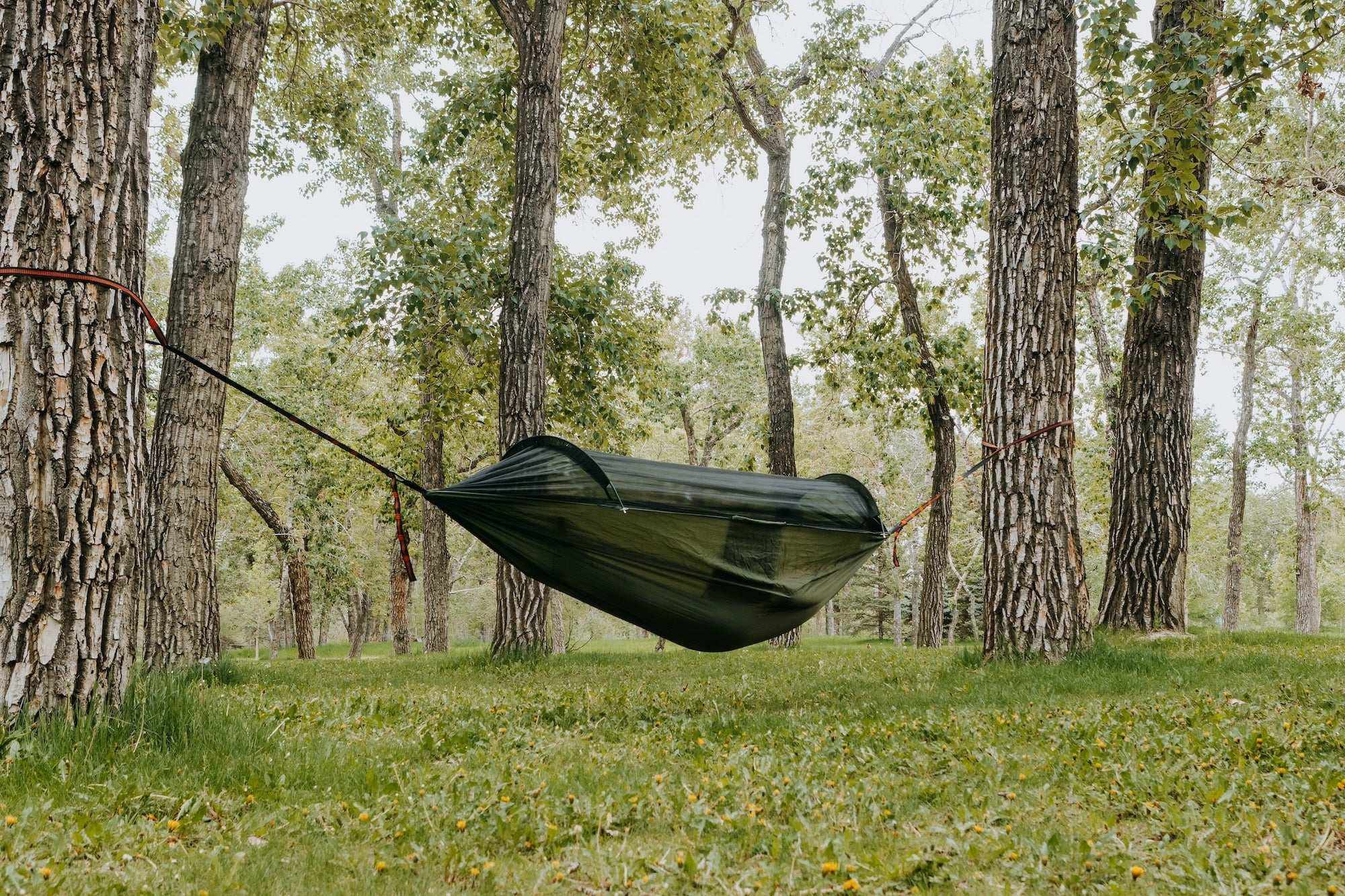 Ultralight Backpacking and Camping Hammock with Mosquito Net - Image 5