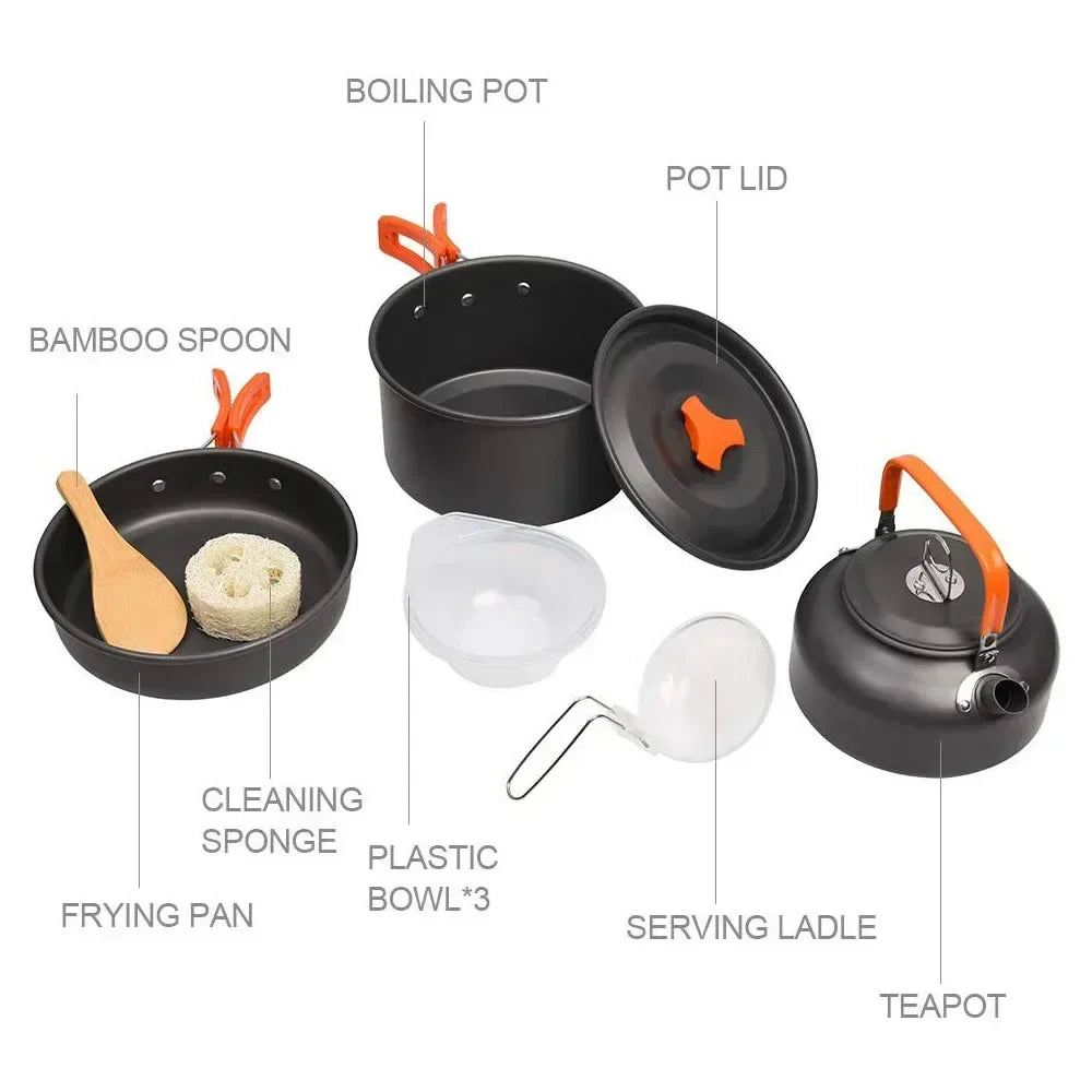 Cookware Set Ultralight, Aluminum And Nonstick - Image 5