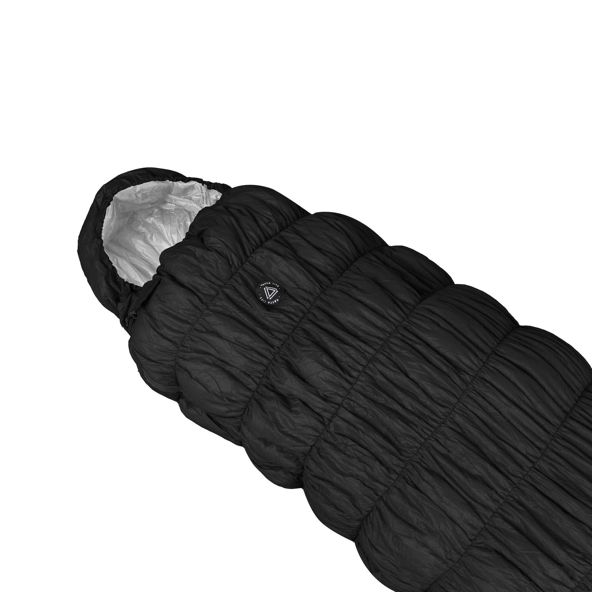 Goose Down Sleeping Bag - Black - Image 3