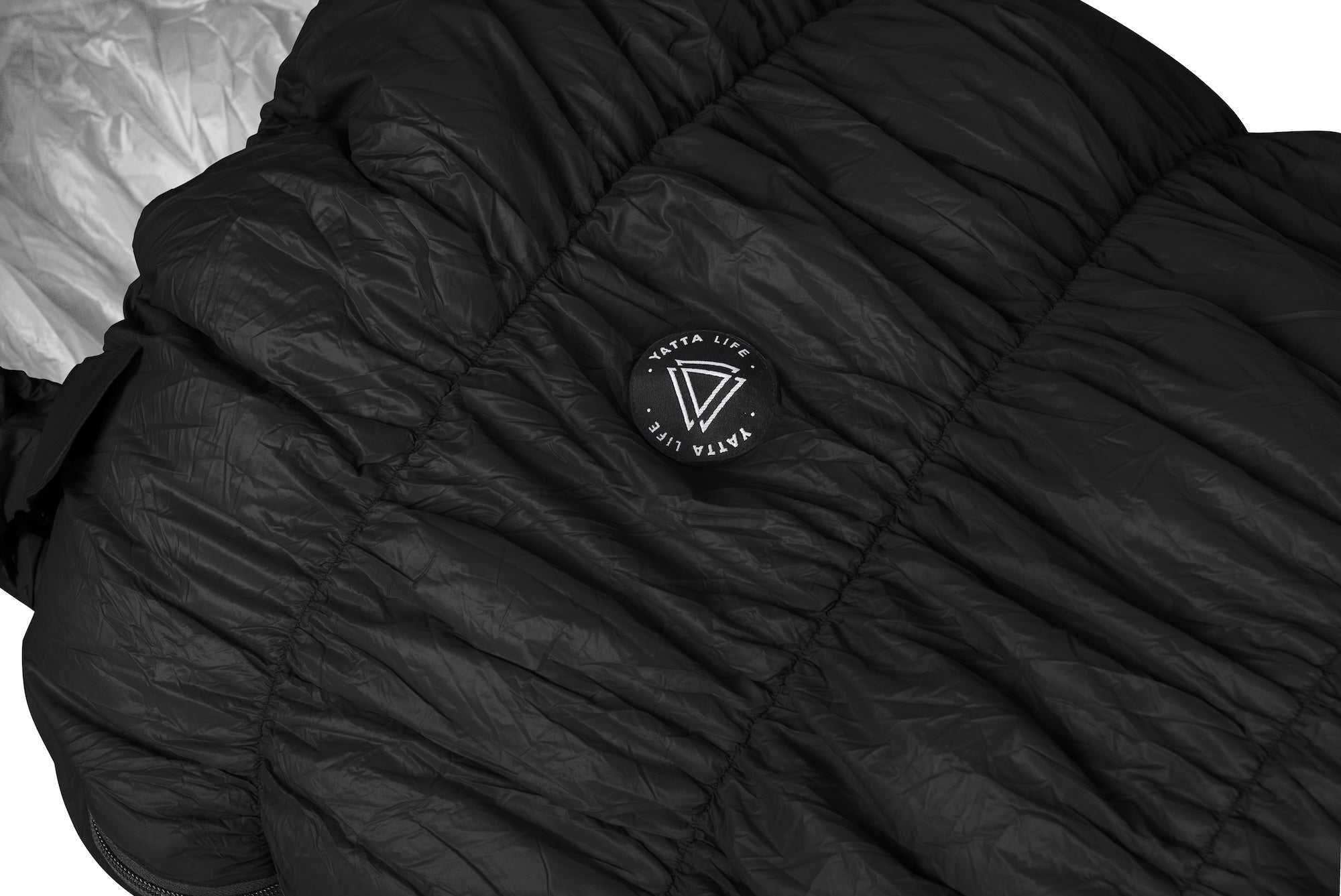Goose Down Sleeping Bag - Black - Image 4