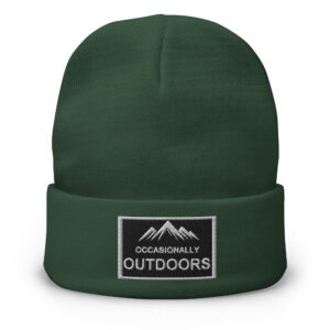 Occasionally Outdoors Embroidered Beanie