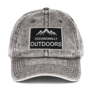 Occasionally Outdoors Vintage Cotton Twill Cap