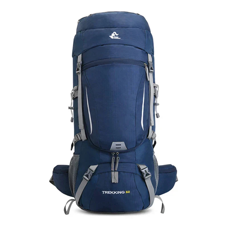 Large Hiking Mountaineering 60L Backpack - Image 4