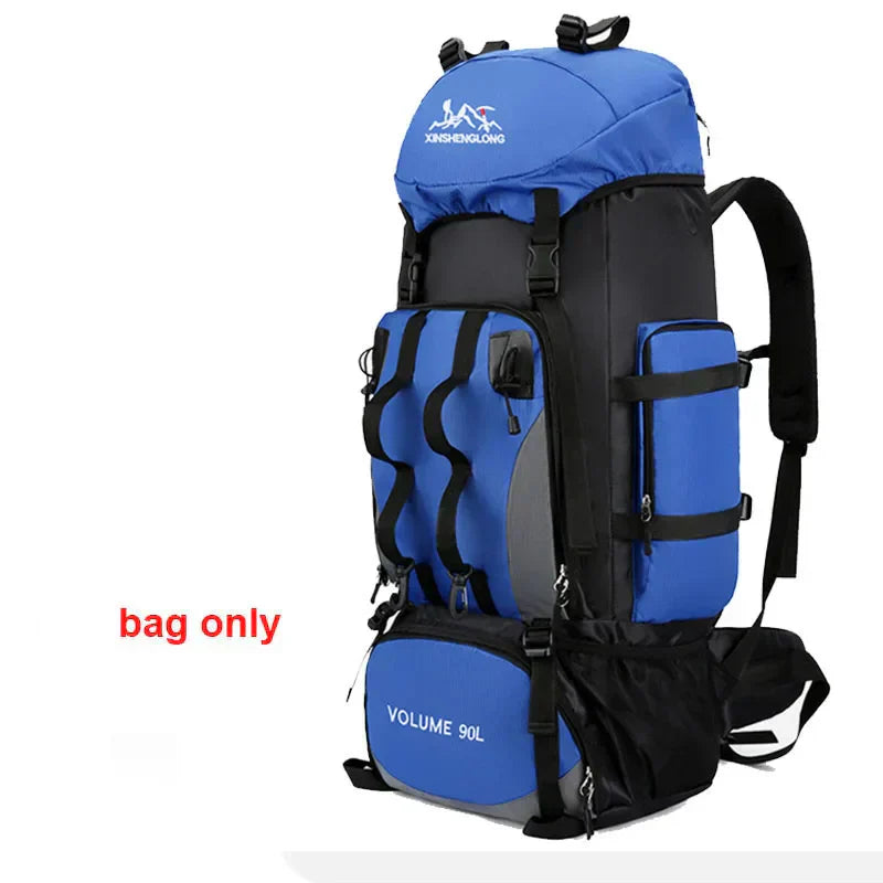 1.2kg Lightweight 90L Expedition Backpack for Multi-Day Hikes - Image 6