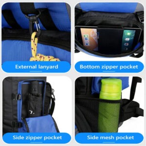 1.2kg Lightweight 90L Expedition Backpack for Multi-Day Hikes - Image 5