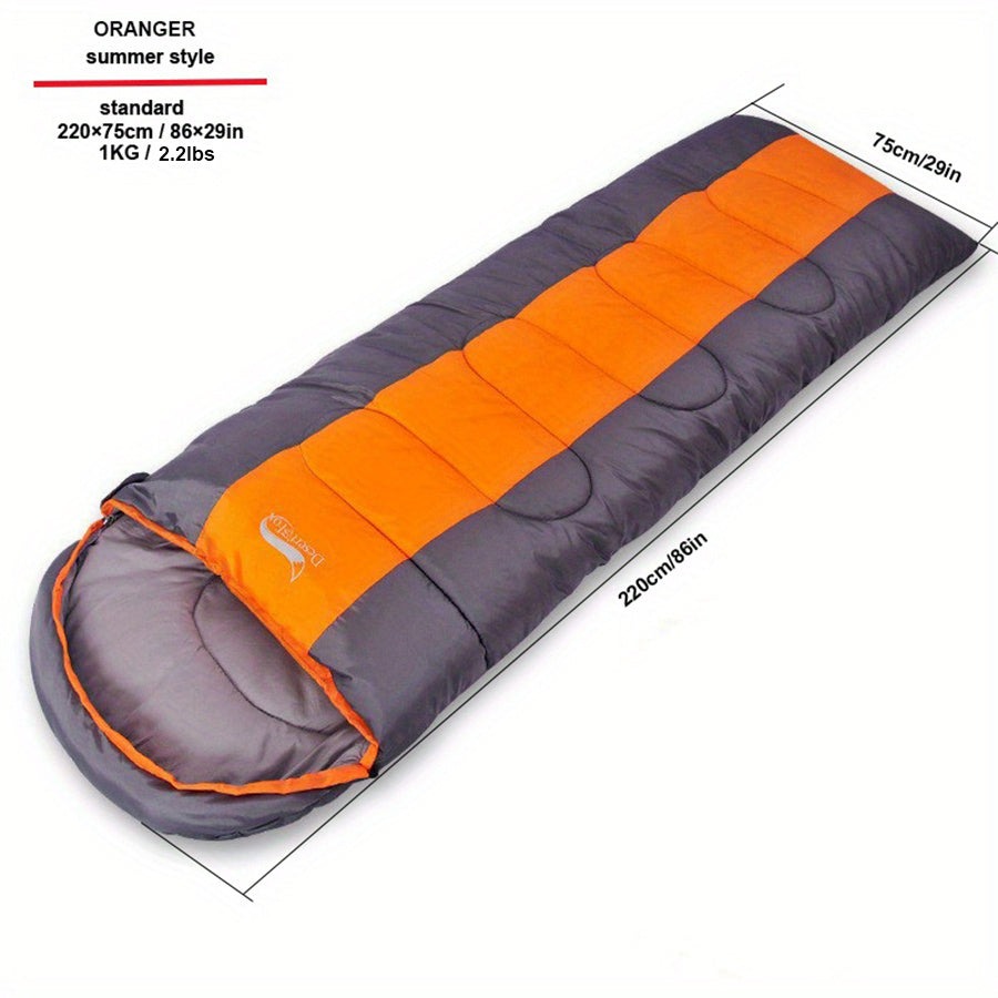 3-Season Lightweight Sleeping Bag for Hiking Camping - Image 4