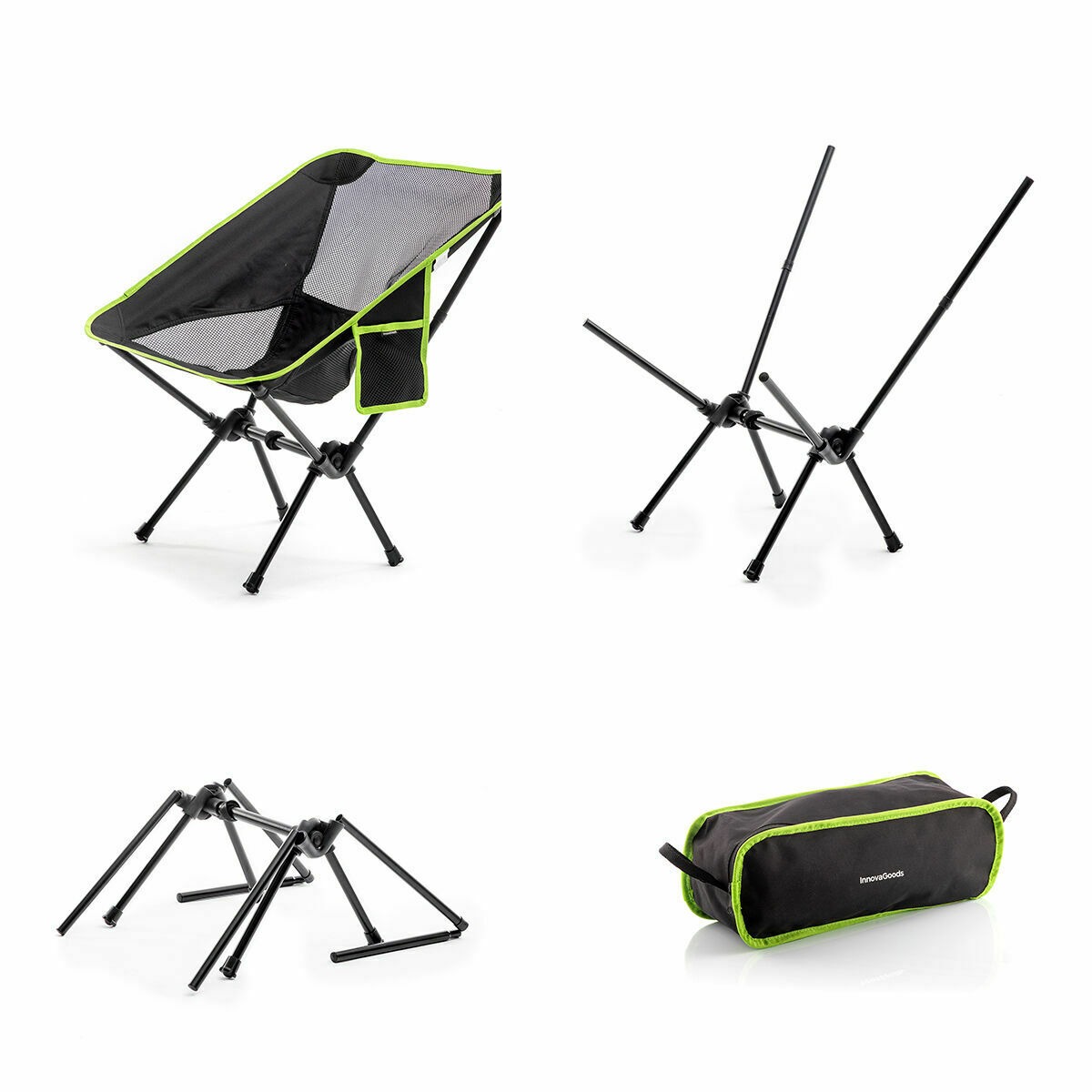 InnovaGoods Folstul Foldable Camping Chair (Ultra-Lightweight & Ergonomic) - Image 5