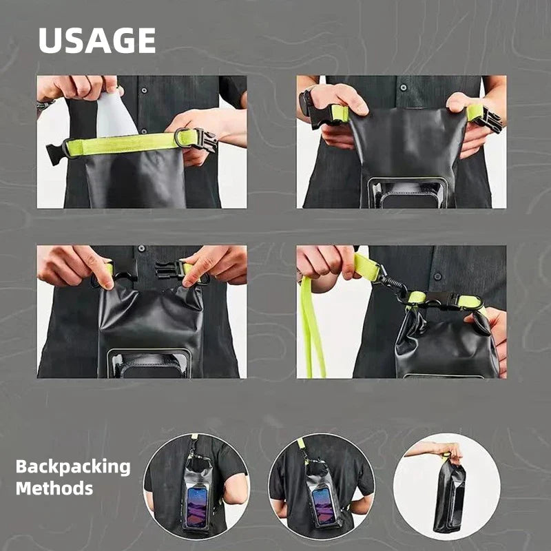 Waterproof PVC Dry Bag for Swimming and Kayaking - Image 4