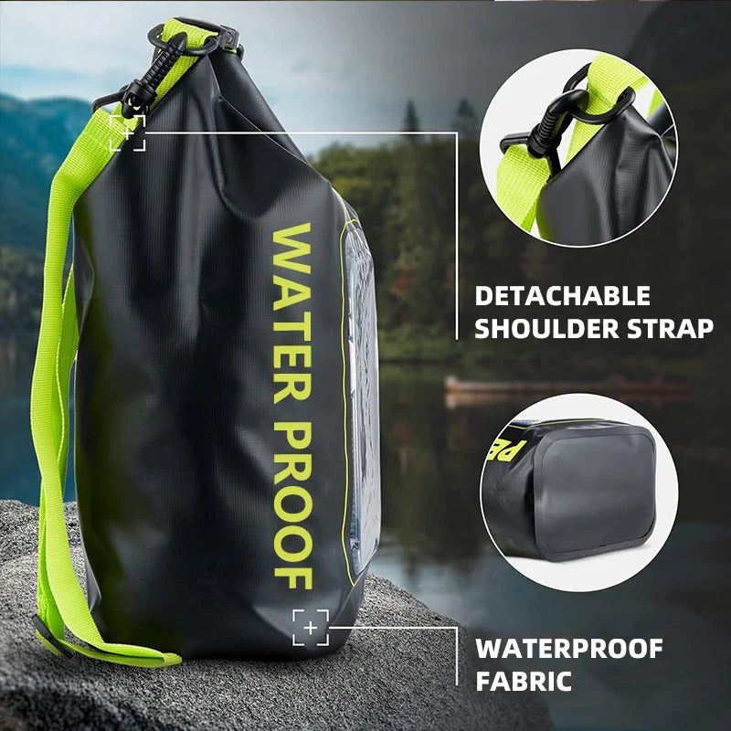 Waterproof PVC Dry Bag for Swimming and Kayaking - Image 2