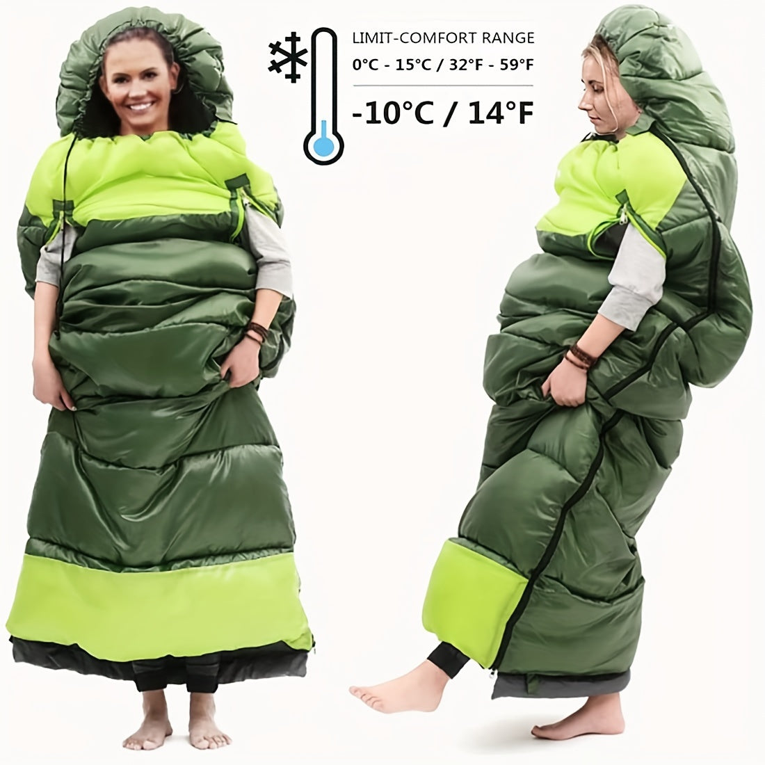 Sleeping Bag for Camping Hiking - Image 2