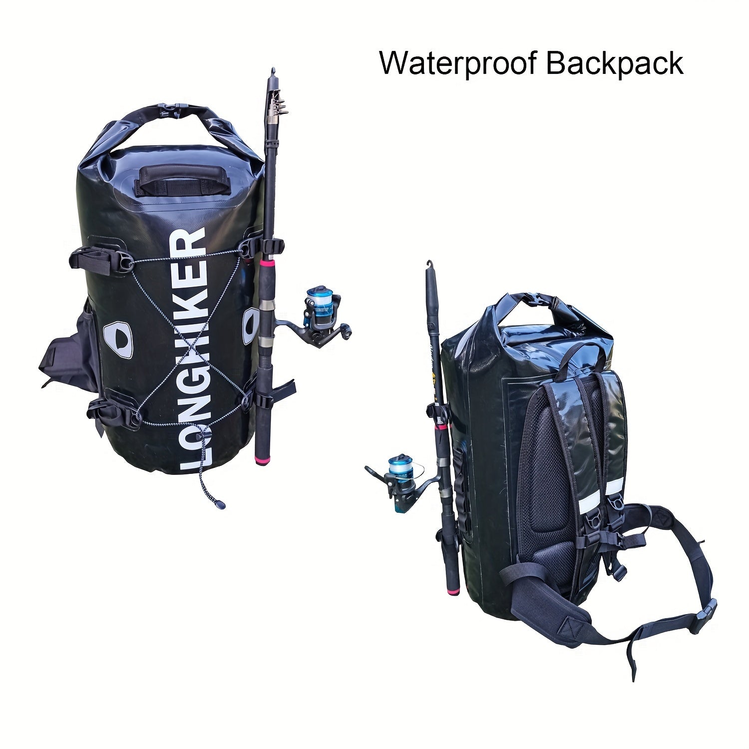 30L Waterproof PVC Dry Bag for Outdoor Sports - Image 3